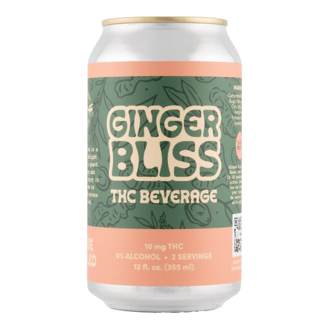 Ginger Bliss THC Beverage 10mg THC - Hemp House