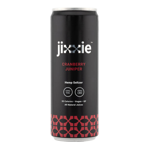 Cranberry Juniper THC+CBD Hemp Seltzer 10mg THC - Hemp House