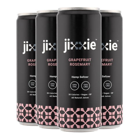 Cranberry Juniper THC+CBD Hemp Seltzer 10mg THC - Hemp House