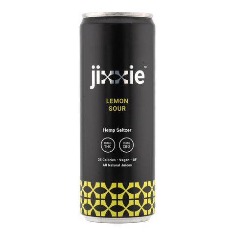 Lemon Sour THC+CBD Hemp Seltzer 10mg THC - Hemp House