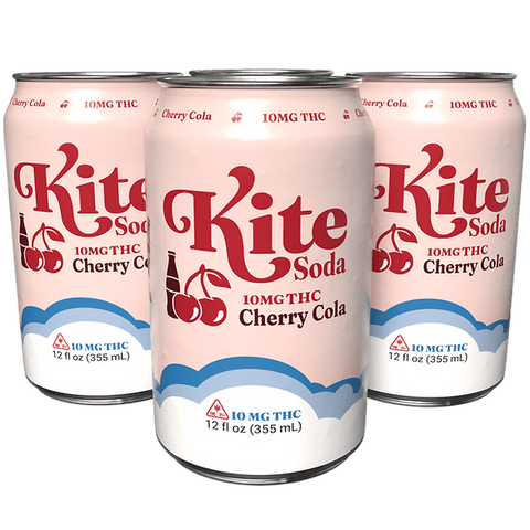 Cherry Cola THC Soda 10mg THC - Hemp House