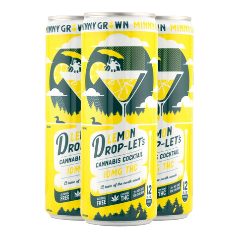 Lemon Drop - lets Cannabis Infused Cocktail 10mg THC - Hemp House