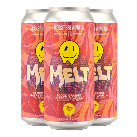 Melt Blueberry Vanilla Infused Seltzer 10mg THC - Hemp House