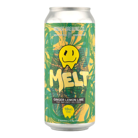 Melt Blood Orange Raspberry Vanilla Infused Seltzer 10mg THC - Hemp House
