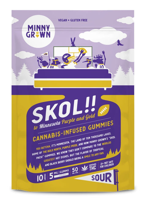 Skol!! Cannabis - Infused Gummies 50mg THC - Hemp House