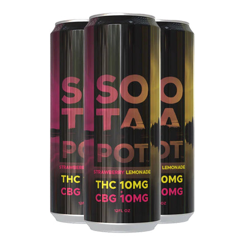 Northern Lights Lemonade Infused Sparkling Lemonade 10mg THC - Hemp House