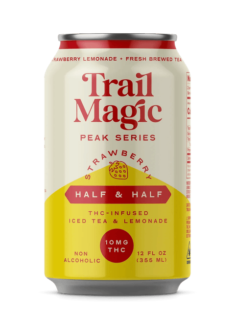 Peak Series Peach Half & Half Infused Iced Tea 10mg THC - Hemp House