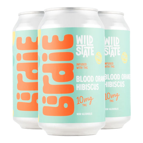 Birdie Honey Lemonade Infused Sparkling Lemonade 10mg THC - Hemp House