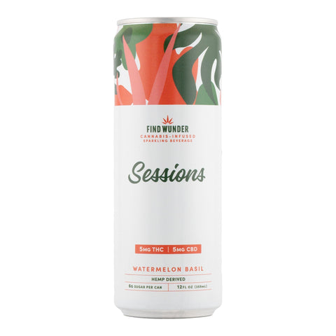 Sessions Blackberry Lemon Sparkling Beverage 5mg THC - Hemp House