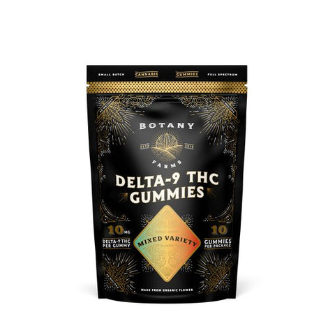 BOTANY FARMS Delta-9 THC Gummies 50mg THC (6 Flavors) - Hemp House Store