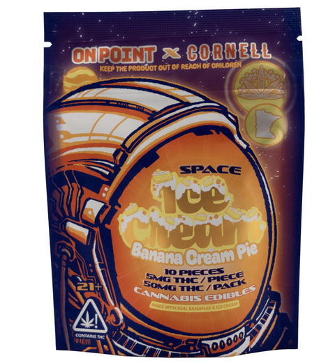 CORNELL Space Ice Cream 50mg THC (4 Flavors) - Hemp House Store