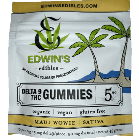 EDWINS EDIBLES Delta-9 THC Gummies 50mg THC (8 Flavors) - Hemp House Store