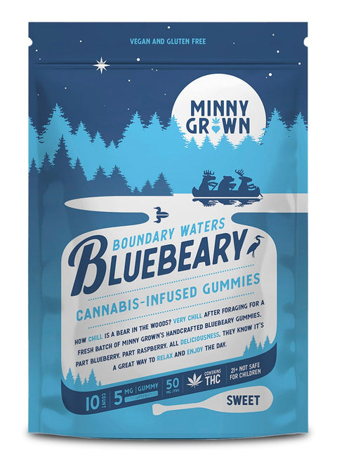 MINNY GROWN Cannabis Infused Gummies 50mg THC (13 Flavors) - Hemp House Store