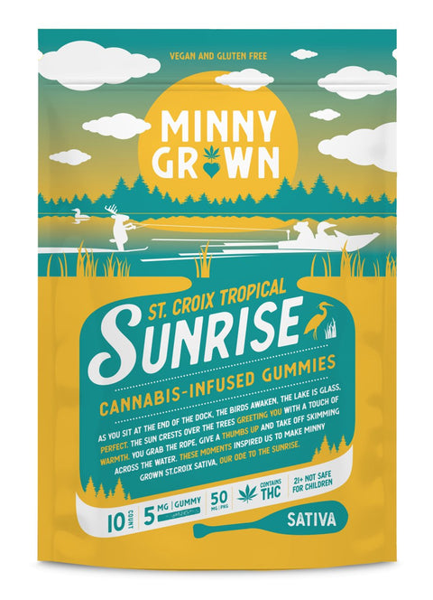 MINNY GROWN Cannabis Infused Gummies 50mg THC (13 Flavors) - Hemp House Store